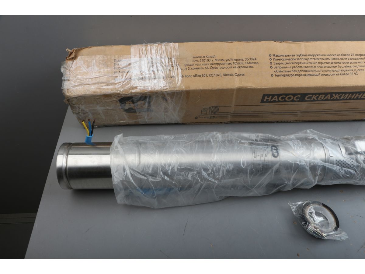 Насос скважинный центробежный AGELESS-3-2100/60-2/21-A A&P уцененный (0008435840)