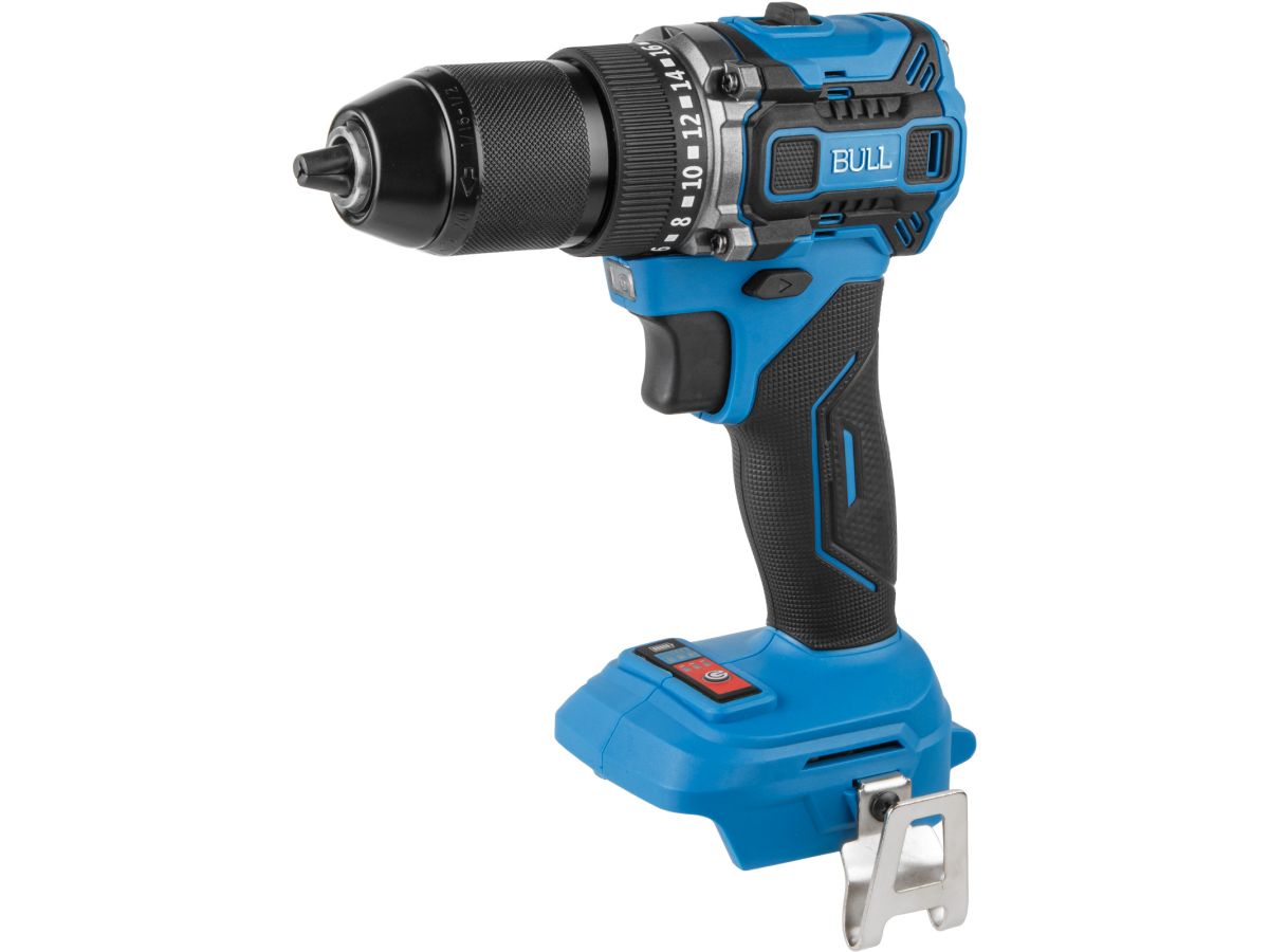 Аккум. дрель-шуруповерт BULL SR 1807 R-series SET XLTpro БЕСЩЕТ., 18 В, 60 Н*м, 2х2 А*ч, з/у 2 А