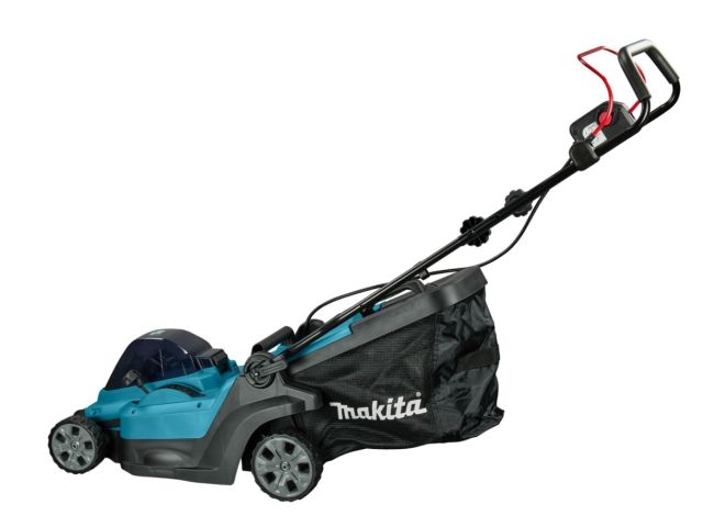 Аккум. газонокосилка MAKITA XGT LM003GM103 в кор. (XGT 40vMAX, 740Вт, ширина 38см, травосб. 40л, 3в1,(BL4040; DC40RC))