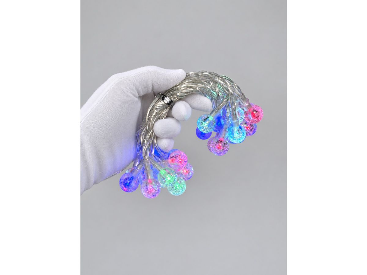 Гирлянда светодиодная с шариками 4,35 м, RGB, USB, 5В, серия FAIRY, TRUENERGY