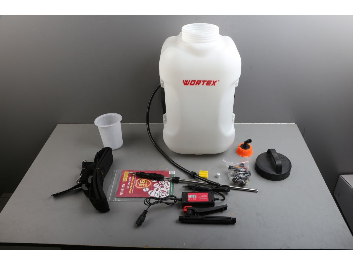 Аккум. опрыскиватель WORTEX KS 1690 Li 12В, 1 акк., 8 Ач, 16 л уцененный (0016048890)