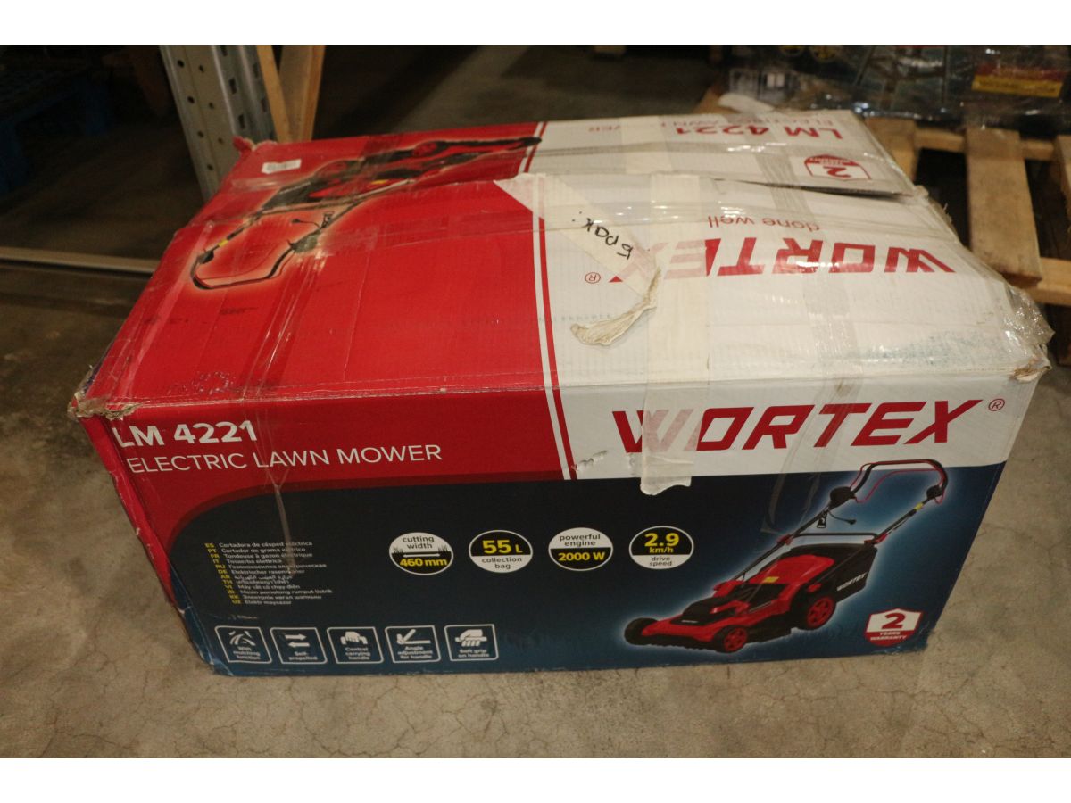 Газонокосилка электрическая WORTEX LM 4221 2000 Вт, шир.46 см, самоход. уцененный (0018481584)