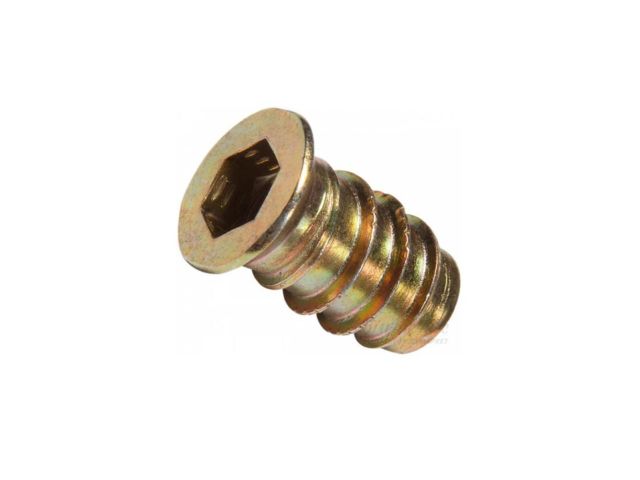 Гайка-футорка мебельная М8х12,5х25 (20 шт в зип-локе) STARFIX