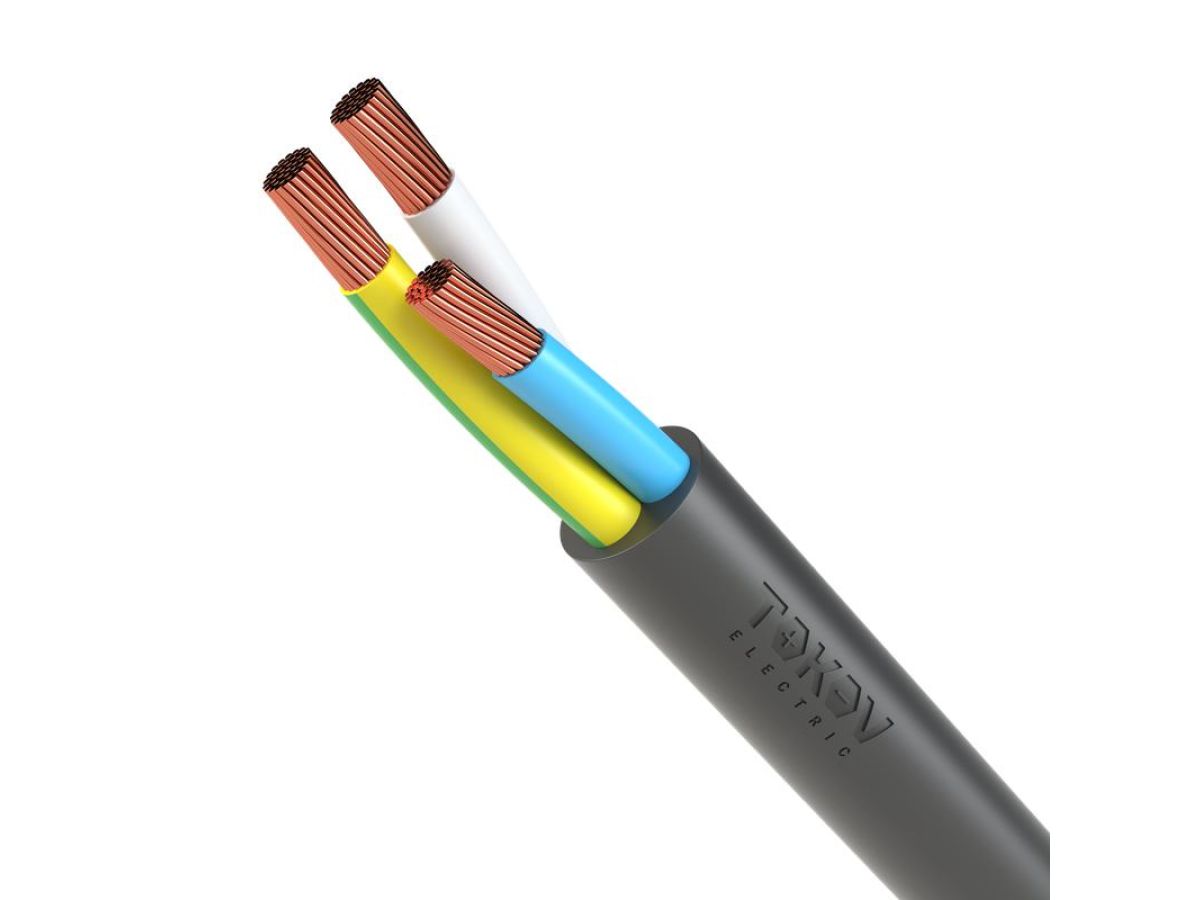 Кабель КГтп-ХЛ 3х1,5 (бухта 50м) TOKOV ELECTRIC