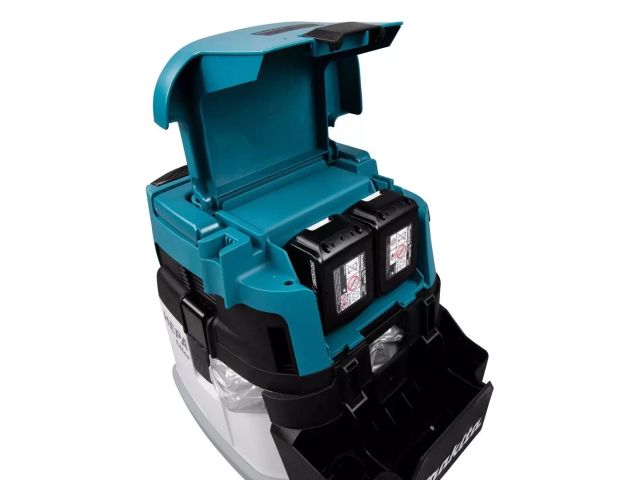 Аккум. пылесос MAKITA LXT DVC157LZX3 в кор. (18.0 В, 2 акк., БЕЗ АККУМУЛЯТОРА, 15.00 л, класс: L, самоочистка: нет)
