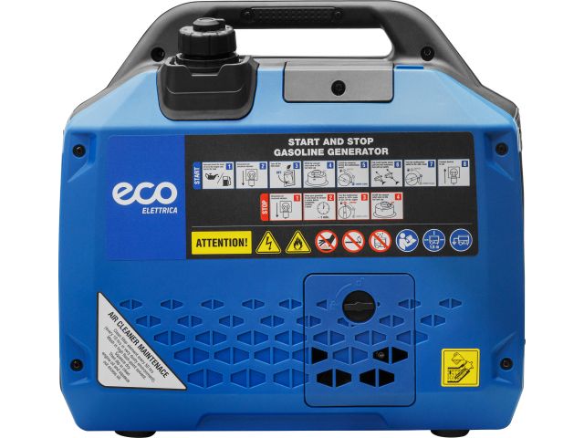 Электростанция (генератор инверторный бензиновый) ECO PE-4000RQi (инверторный, 3.3 кВт, 230 В, бак 4.3 л, вес 24 кг)