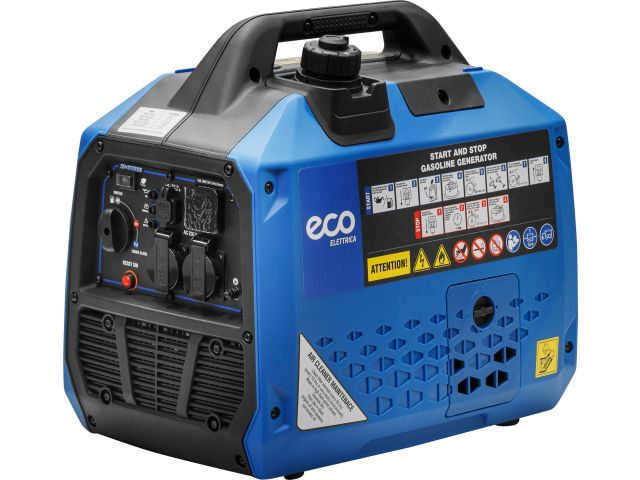 Электростанция (генератор инверторный бензиновый) ECO PE-4000RQi (инверторный, 3.3 кВт, 230 В, бак 4.3 л, вес 24 кг)