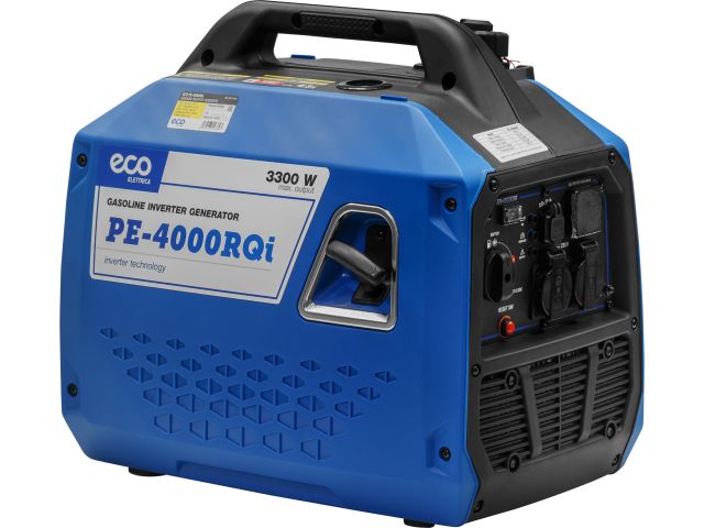 Электростанция (генератор инверторный бензиновый) ECO PE-4000RQi (инверторный, 3.3 кВт, 230 В, бак 4.3 л, вес 24 кг)