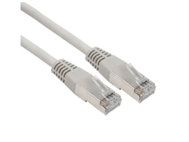 Патч-корд 3м F/UTP RJ45-RJ45, CAT 6, LSZH серый REXANT