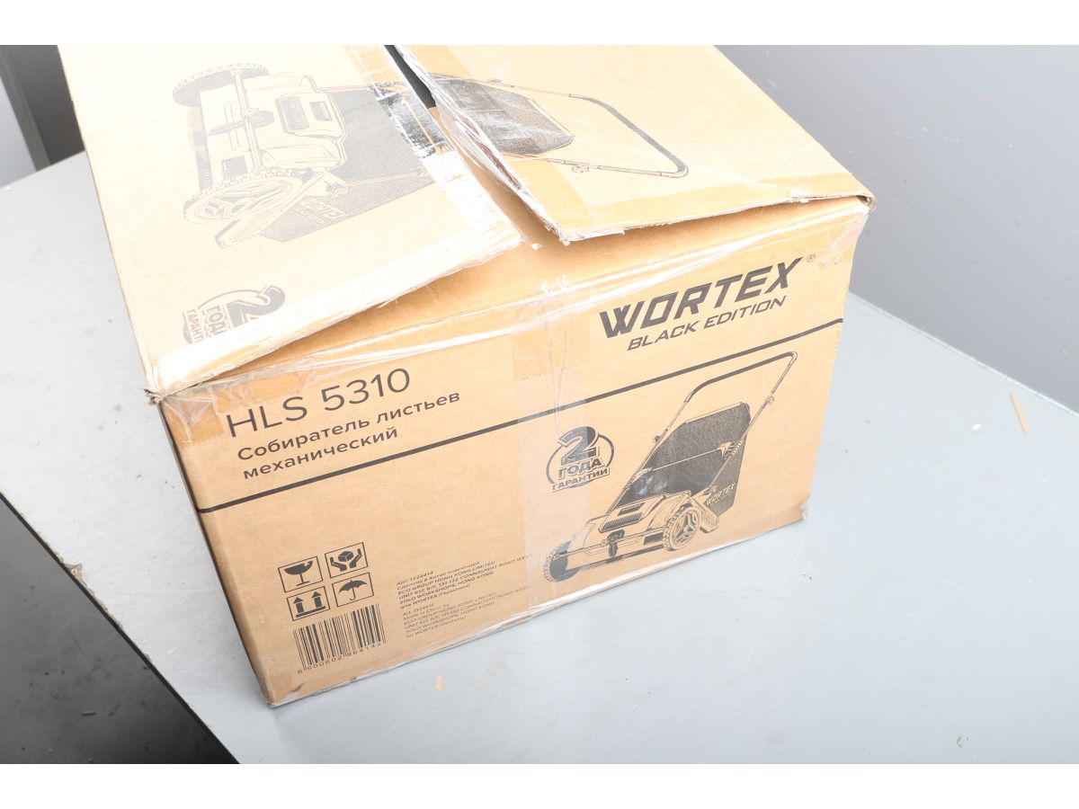 Собиратель листьев механический WORTEX HLS 5310 в кор. шир. 53 см., выс. 5-40 мм. уцененный (00480