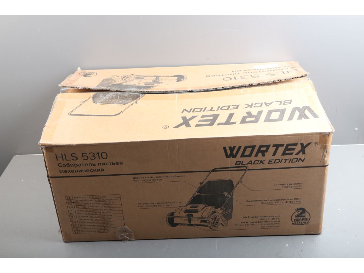 Собиратель листьев механический WORTEX HLS 5310 в кор. шир. 53 см., выс. 5-40 мм. уцененный (00480