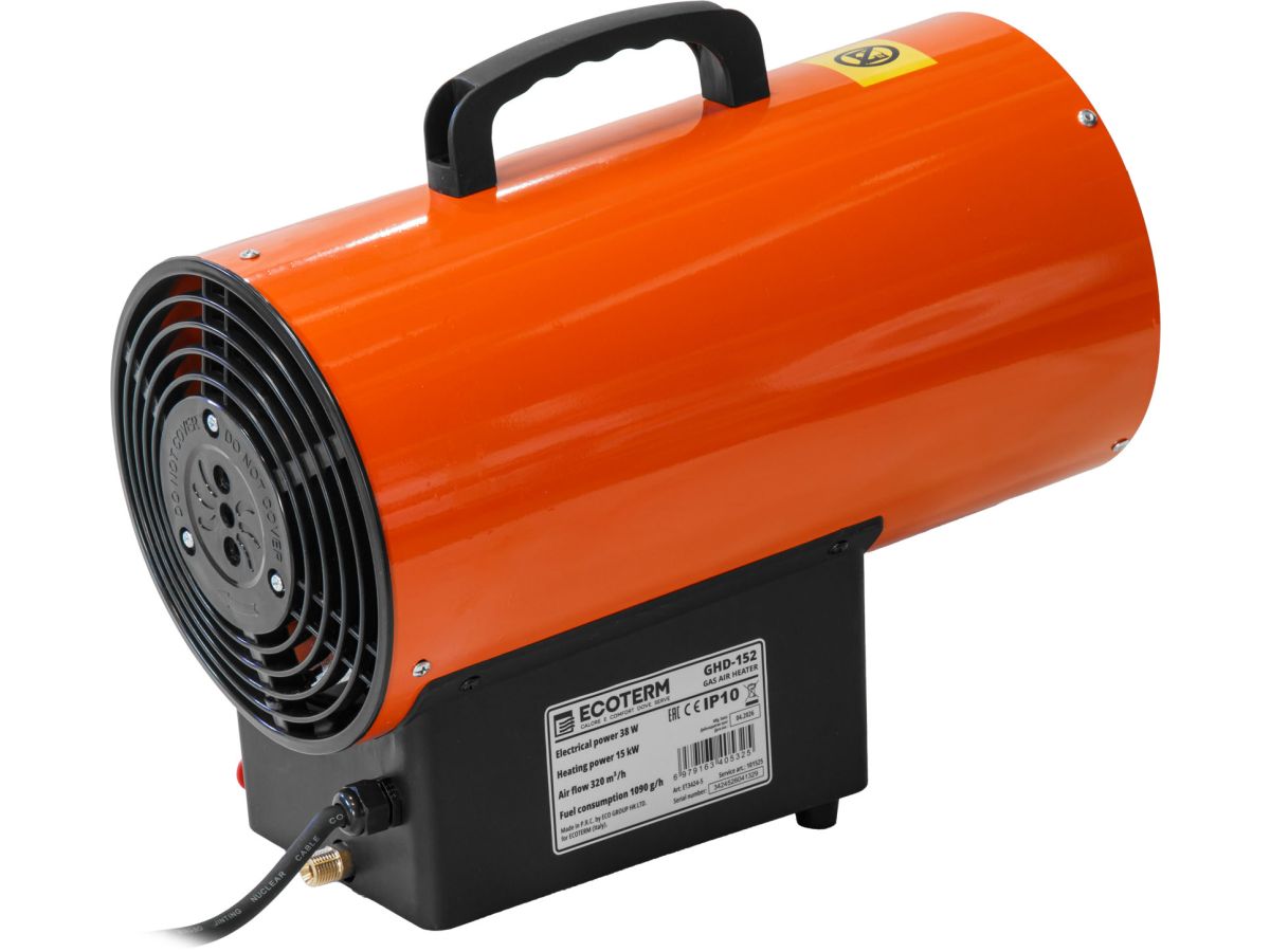 Нагреватель воздуха газовый Ecoterm GHD-152