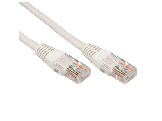 Пaтч-корд 15м U/UTP, CAT 5e, RJ45-RJ45, PVC серый REXANT