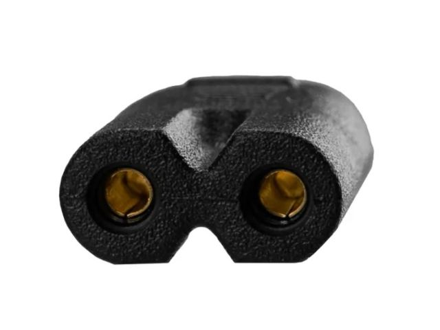 Шнур сетевой 1,8м кабель 2x0,5 мм2 REXANT (вилка СЕЕ 7/16 - евроразъем IEC 320 C7, п/э пакет)