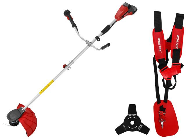 Триммер аккум. WORTEX TB 3036 AT XLT SOLO БЕСЩЁТ.ДВИГ., 18В+18В, шир.скаш.380/255 мм леска/нож (36 В, бесщ. двиг., 380 мм леска/255 мм нож, 