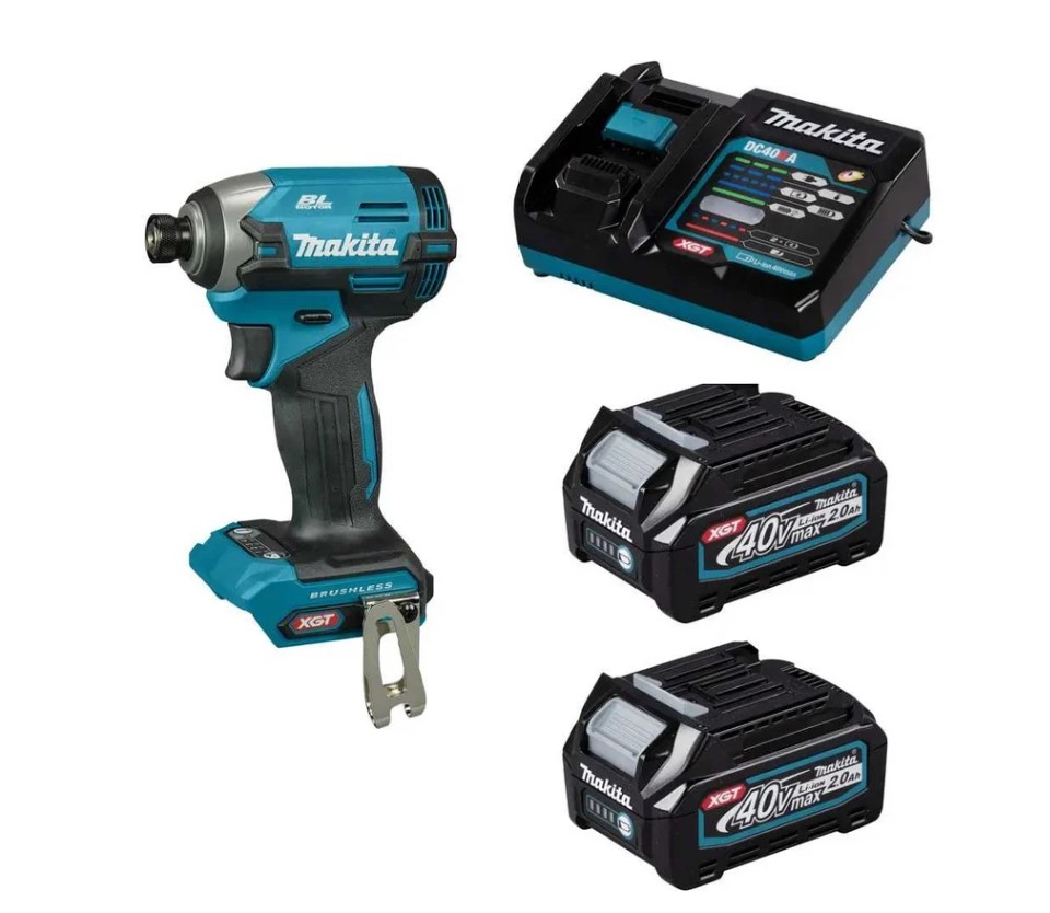 Аккум. шуруповерт MAKITA XGT TD003GA201 в чем.