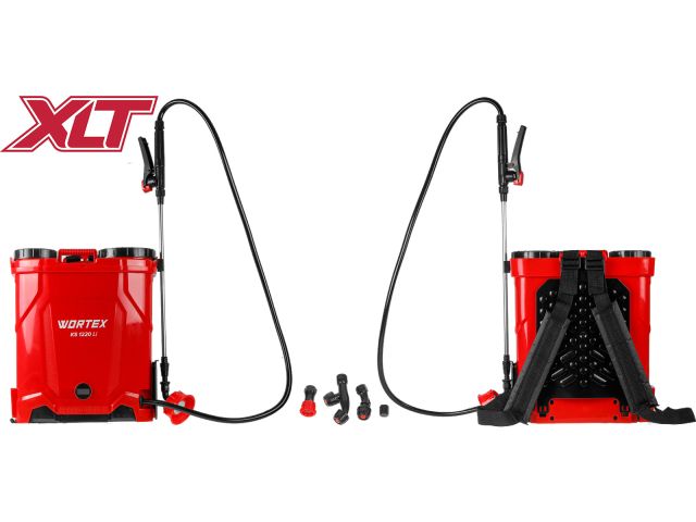 Аккум. опрыскиватель WORTEX KS 1220 Li в кор. ALL1 XLT SOLO 18В, 12 л (с функц. перемешивания, Li-Ion, без АКБ и З/У)