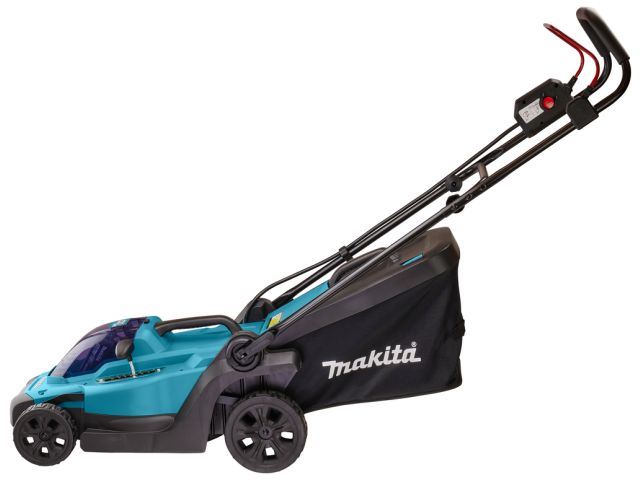 Аккум. газонокосилка MAKITA LXT DLM330RT в кор. (18.0 В, 1 акк., 5.0 А/ч, Li-Ion, шир. 330 мм, выс. 25-75 мм, пластм. корпус, травосборник 3