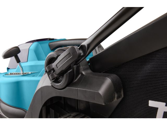 Аккум. газонокосилка MAKITA LXT DLM330RT в кор. (18.0 В, 1 акк., 5.0 А/ч, Li-Ion, шир. 330 мм, выс. 25-75 мм, пластм. корпус, травосборник 3