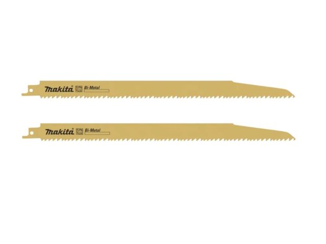 Пилка сабельная по дереву с гвоздями (2 шт.) 300х1,25х10TPI  MAKITA