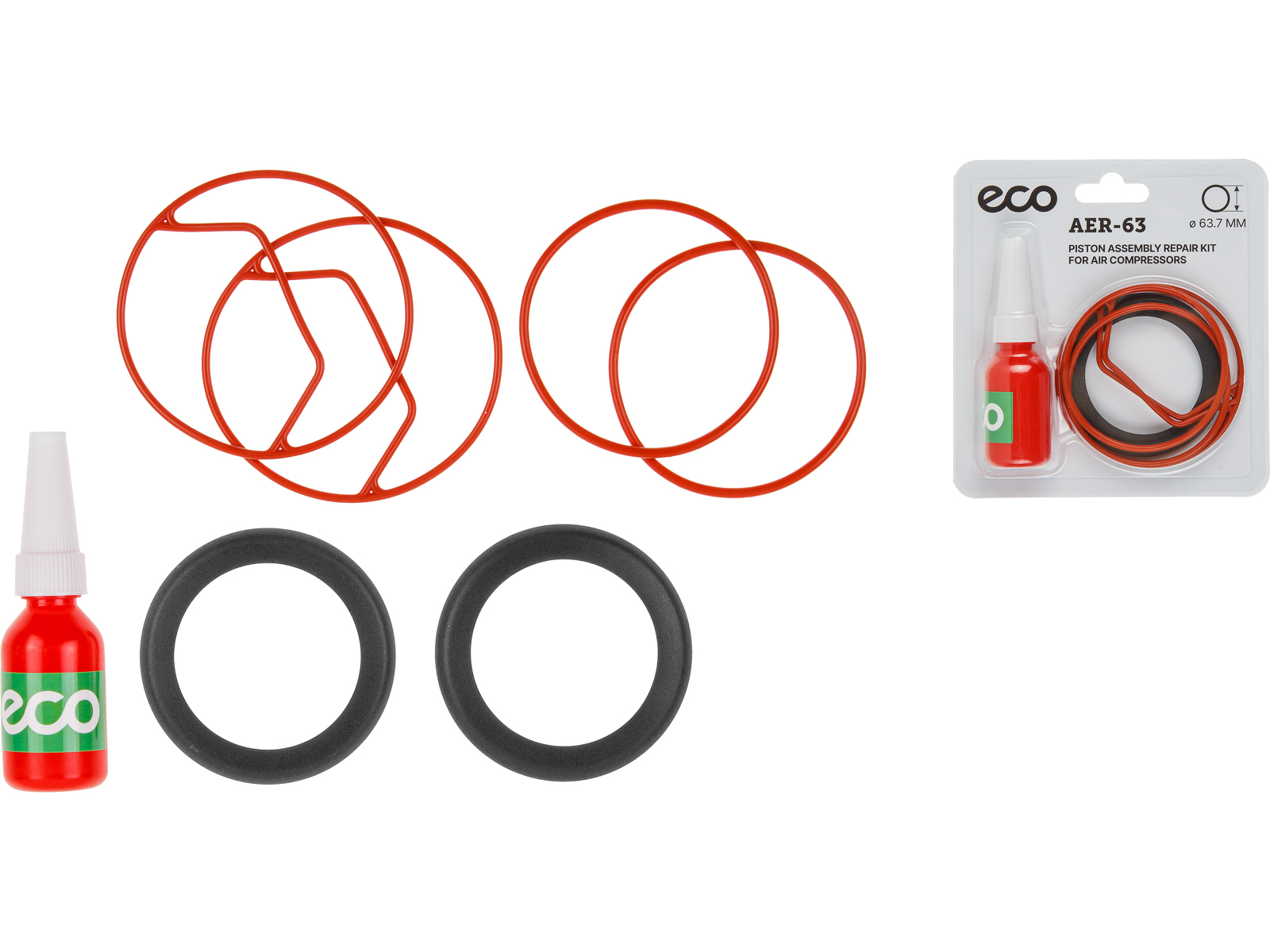 Ремкомплект поршневой группы ECO AER-63