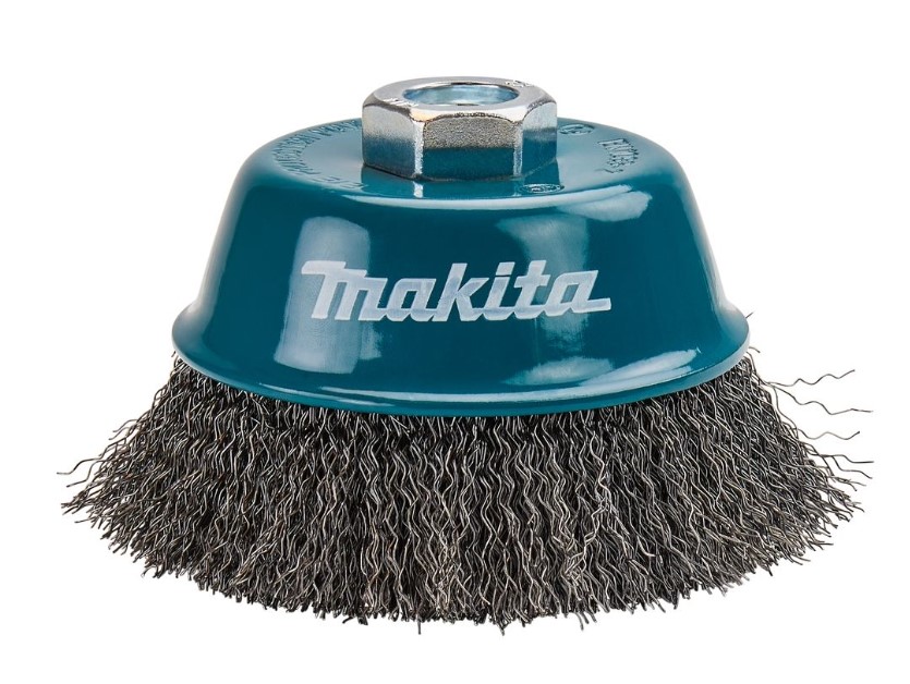 Щетка д/шлиф.маш. проволочная чашечная 100 мм MAKITA