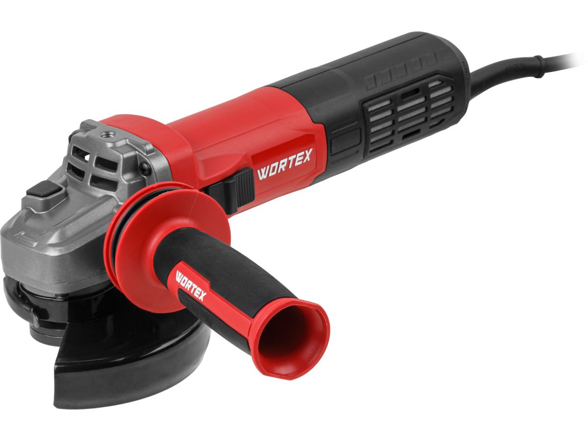 Одноручная углошлифмашина WORTEX AG 1214-1 в кор., БЕСЩЕТ., 1400 Вт, 125 мм, 3000-10 000 об/мин