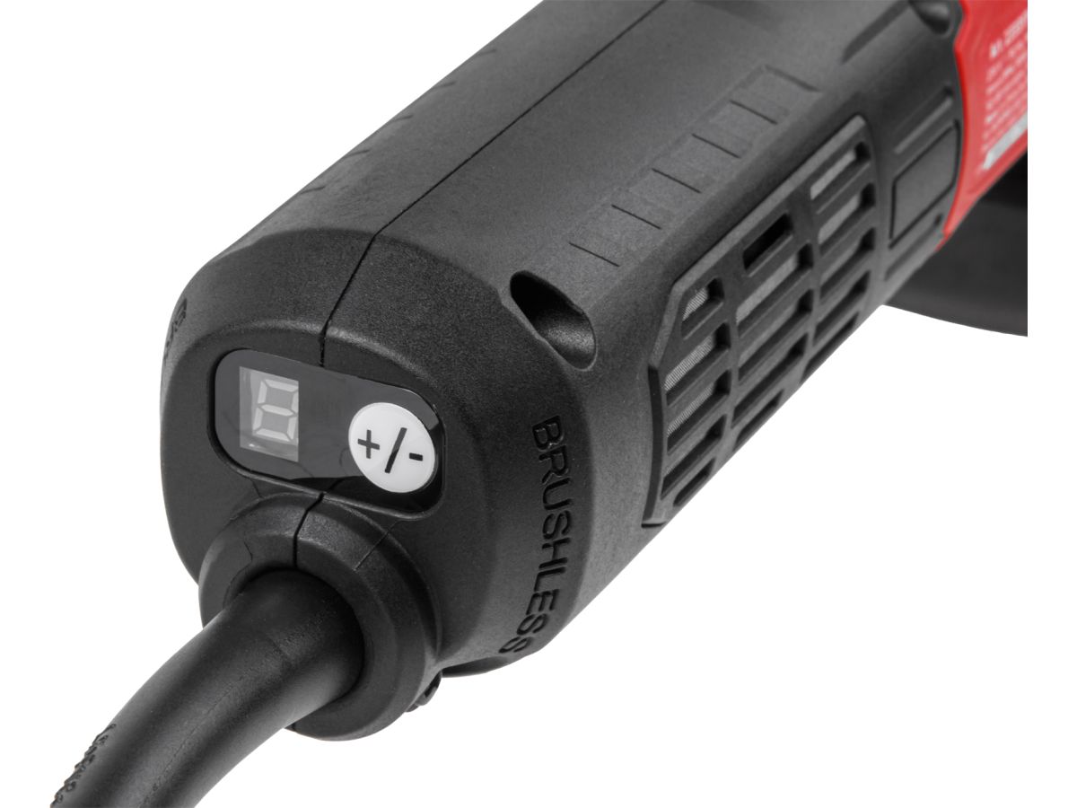 Одноручная углошлифмашина WORTEX AG 1214-1 в кор., БЕСЩЕТ., 1400 Вт, 125 мм, 3000-10 000 об/мин