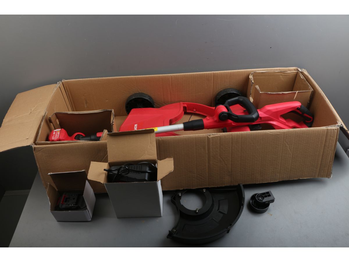 Триммер аккум. WORTEX TB 2818 ALL1 XLT SET 18В, шир.скаш.300 мм, авт.подача лески, леска 1.6 мм уц