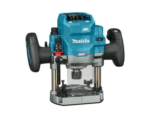 Аккум. фрезер погружной MAKITA XGT RP001GZ в кор. (40В, 1650 Вт, цанга 12 мм, 25000 об/мин; без АКБ и ЗУ)