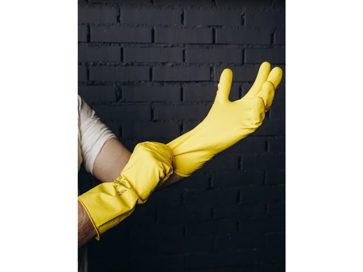 Перчатки К20 Щ20 латексные с хлопковым напылением р-р 7/S Jeta Safety