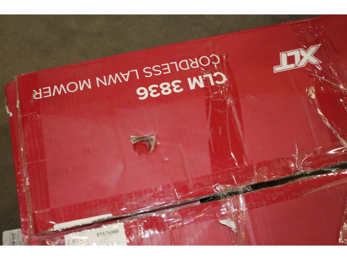 Газонокосилка аккумуляторная WORTEX CLM 3836 ALL1 XLT SOLO БЕСЩЁТ.ДВИГ., 18В+18В, шир.370 мм уцене