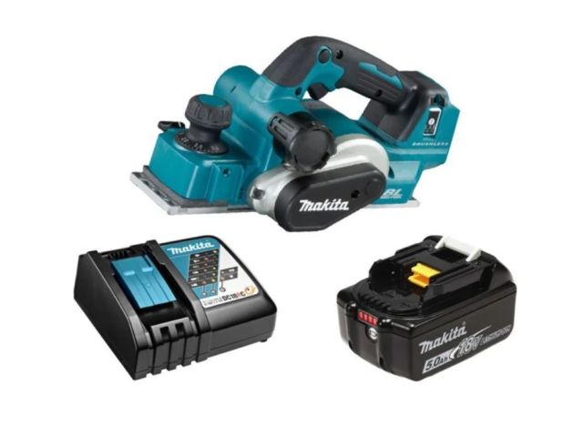 Рубанок аккум. LXT BL 18В, ADT,AWS, макс. глуб. 3мм, ширина 82мм, 1х5,0Ач, быстрое ЗУ