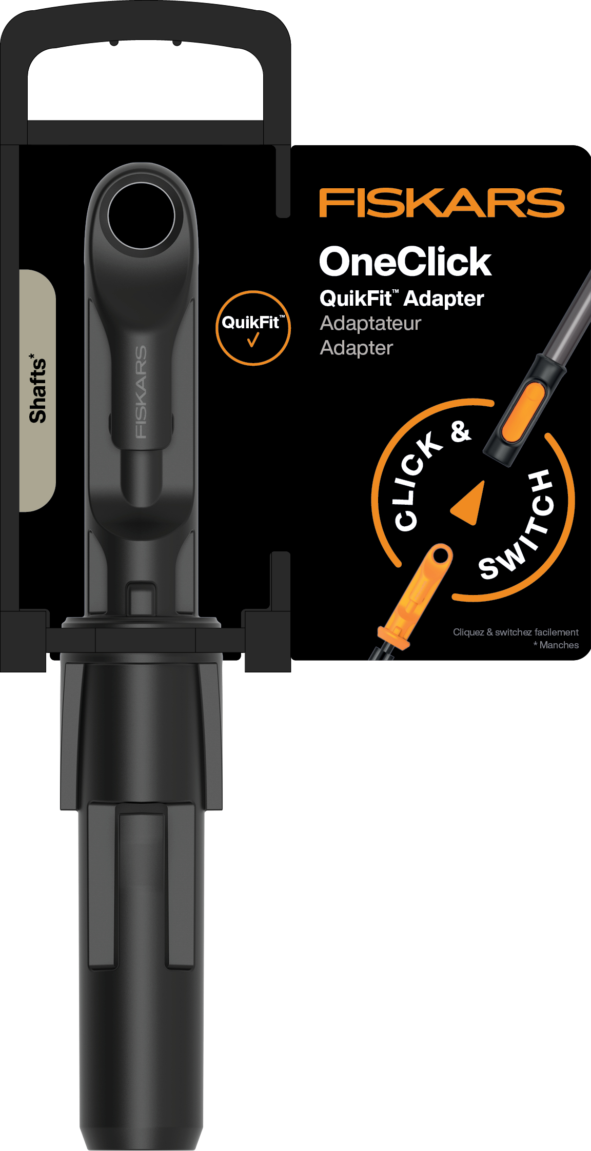 Адаптер OneClick для насадок QuikFit FISKARS