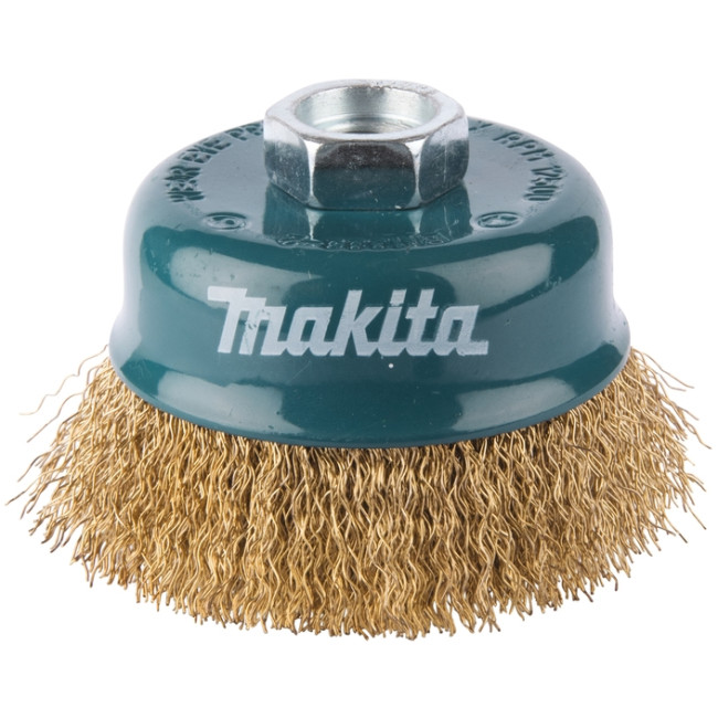 Щетка д/шлиф. маш. проволочная 75 мм, М14х2 MAKITA