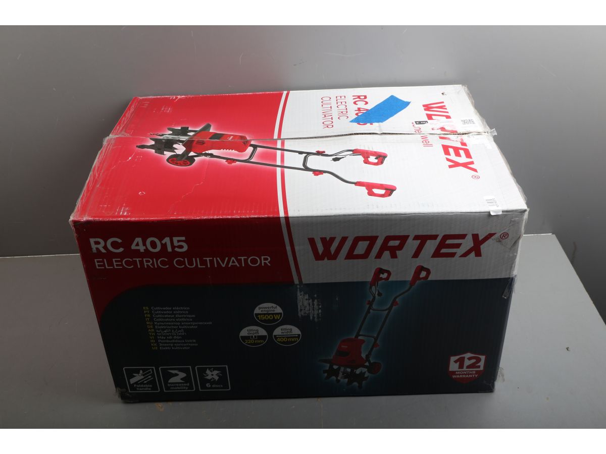 Культиватор электрический WORTEX RC 4015 1500 Вт, шир. 40 см, глуб. до 22 см уцененный (0618234617