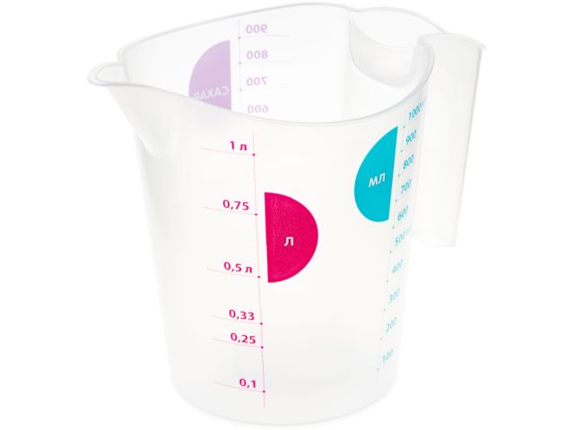Кувшин мерный 1л IDEA