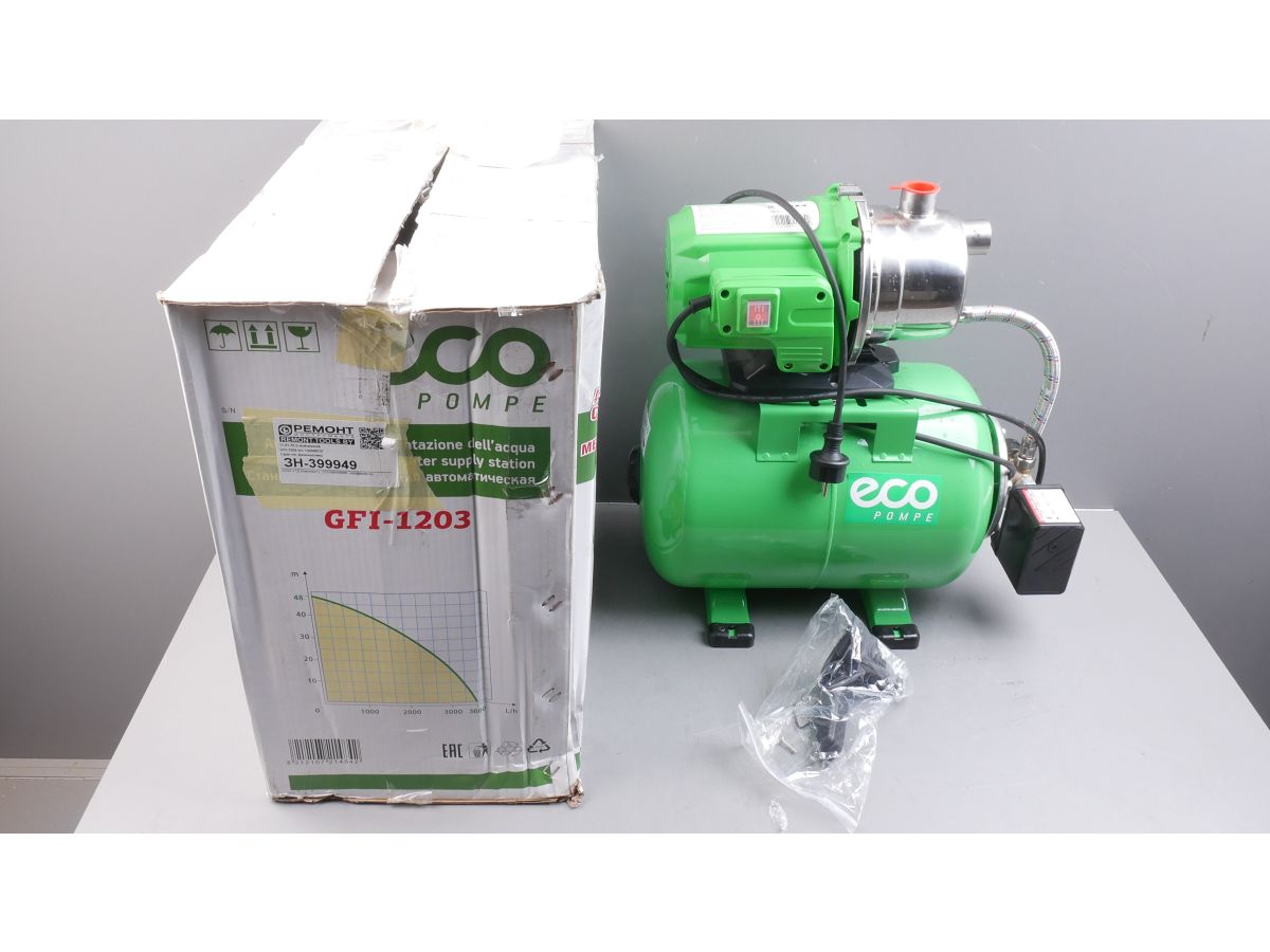 Станция водоснабжения автоматическая ECO GFI-1203 уцененный (0737584925)