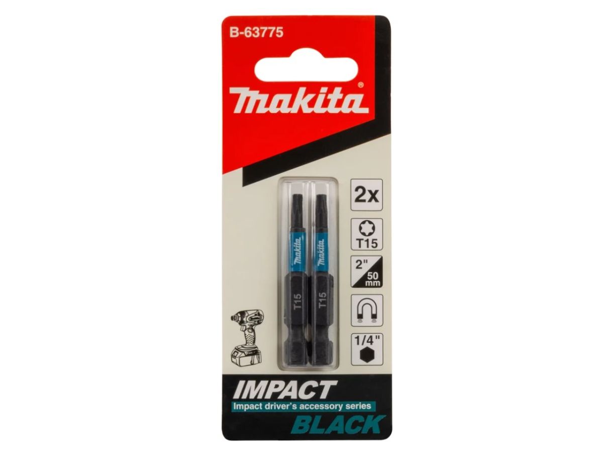 Насадка T15 50 мм Impact Black (2 шт) MAKITA B-63775