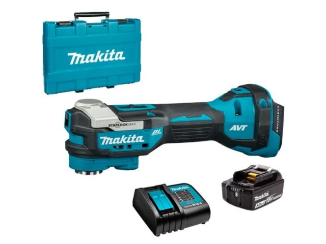 Аккум. многофункциональный инструмент (реноватор) MAKITA  LXT DTM52SFK в чем. (18В, 10000-20000 об/мин.STARLOCK,XPT,AVT,BL)