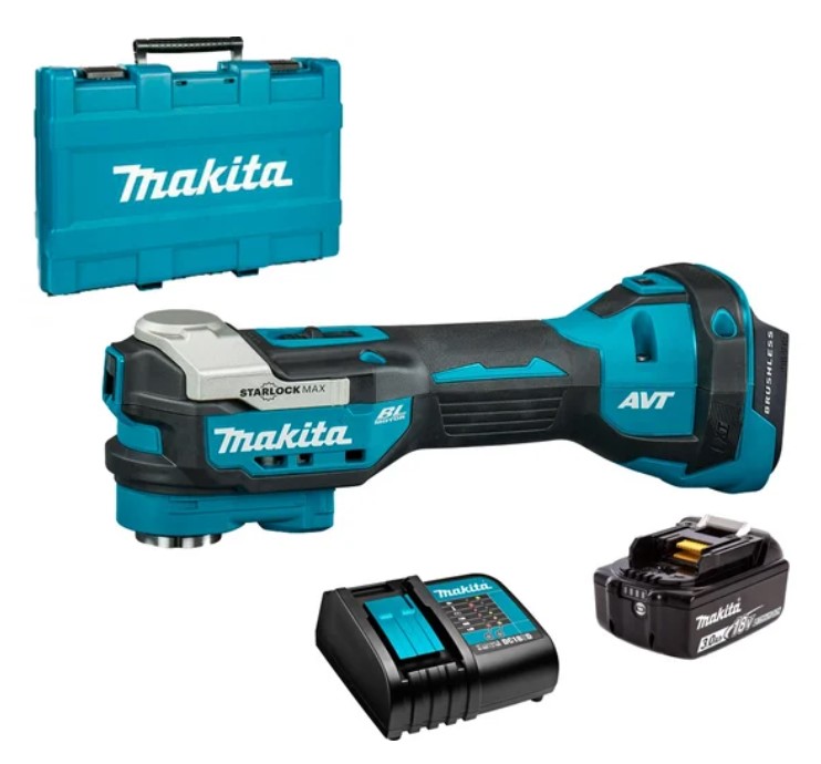 Аккум. многофункциональный инструмент (реноватор) MAKITA  LXT DTM52SFK в чем.