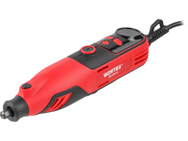 Гравер электрический WORTEX MG 3217 E в чем.+аксессуары 130 Вт, 10000-35000 об/мин, цанга 3,2 + БЗП (в чем.+ 175 аксесс., гибкий вал, штатив