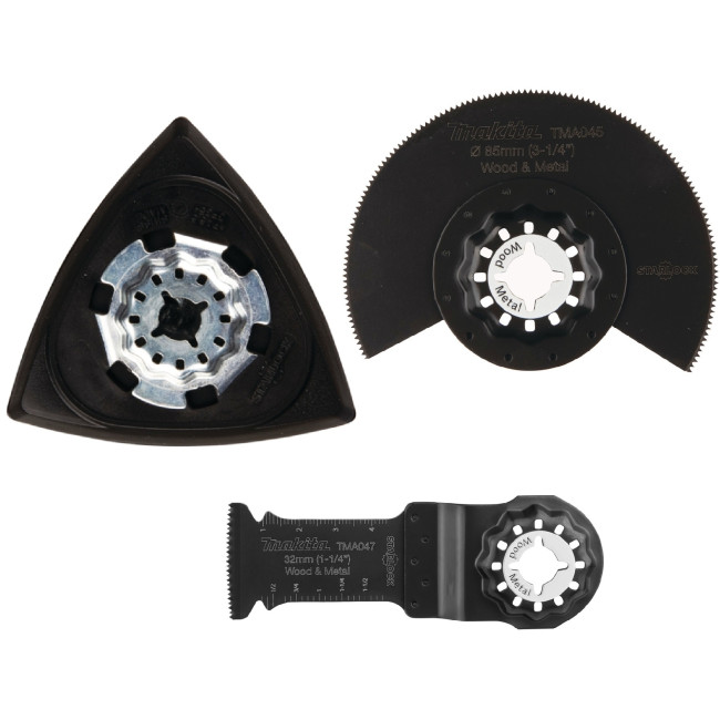 Набор насадок для реноватора STARLOCK, 3 шт MAKITA