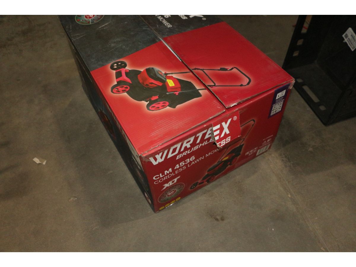 Газонокосилка аккумуляторная WORTEX CLM 4536 в кор. XLT SET БЕСЩЁТ.ДВИГ., 18В+18В, шир.460 мм уцен