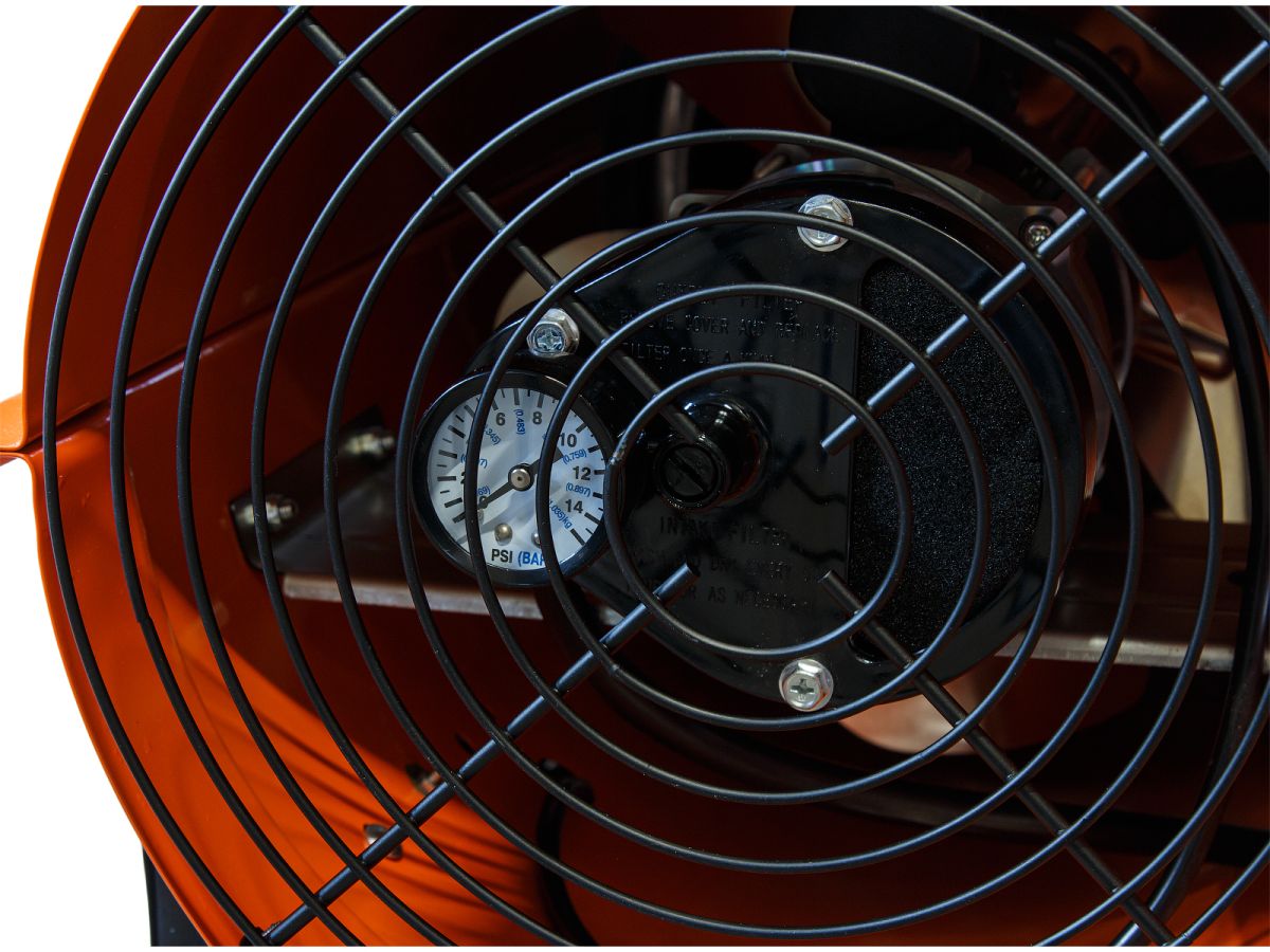 Нагреватель воздуха диз. Ecoterm DHI-31W непрям., 30 кВт, 2 колеса