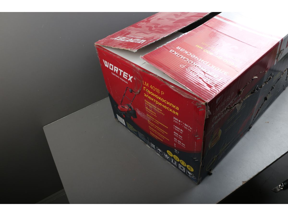 Газонокосилка электрическая WORTEX LM 4018 P 1600 Вт, шир.40 см уцененный (2286988128)
