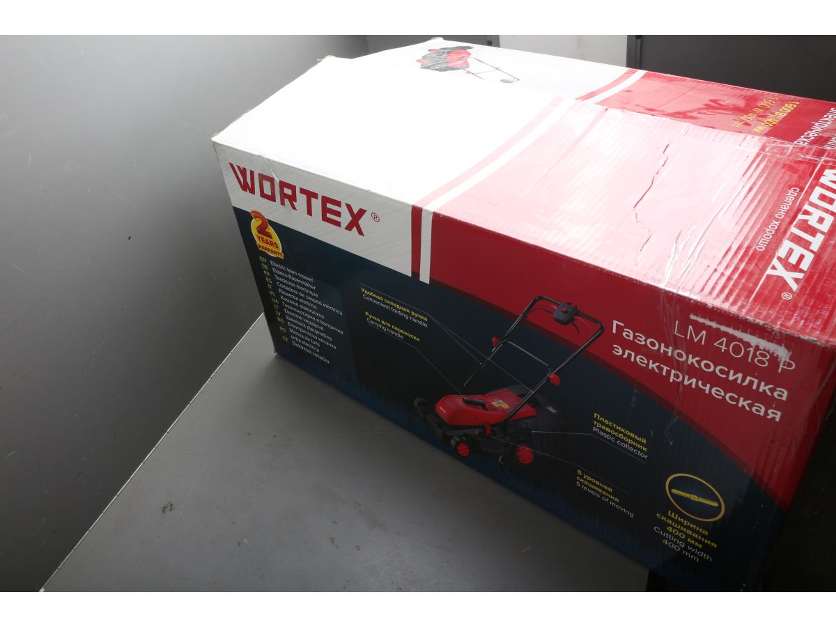 Газонокосилка электрическая WORTEX LM 4018 P 1600 Вт, шир.40 см уцененный (2286988128)