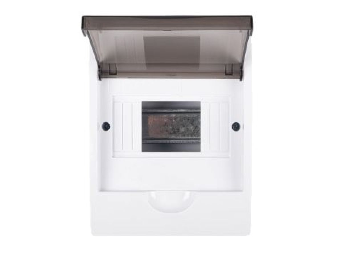 Бокс пласт. наружный PDB/W 1006 WH (ЩРН-П- 6) IP41 Jazzway
