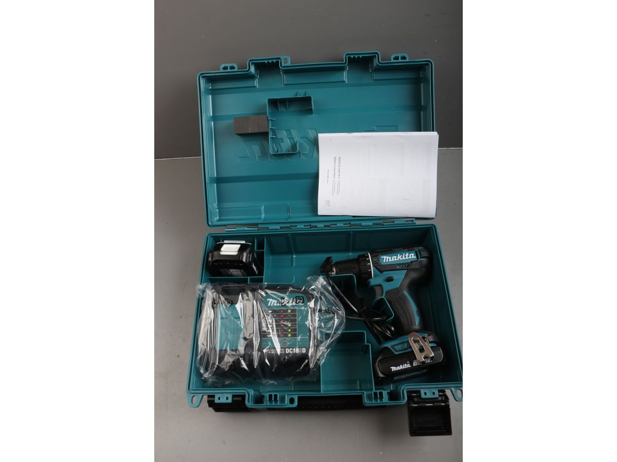 Аккум. дрель-шуруповерт MAKITA LXT DDF 482 SYE в чем. уцененный (2586131938)