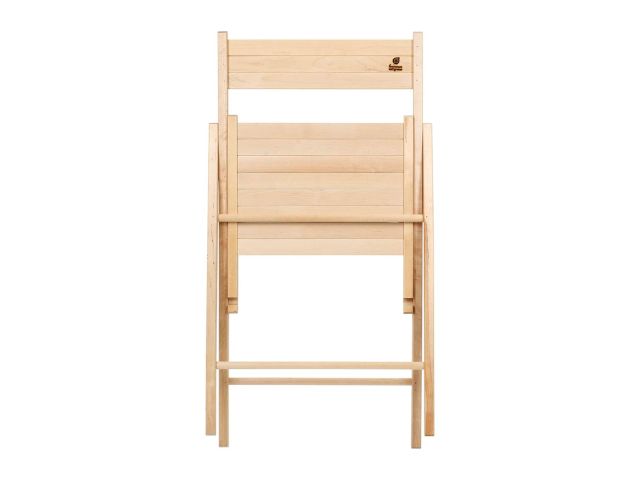 Стул складной, 43х51х77 см, береза, "Банные штучки"